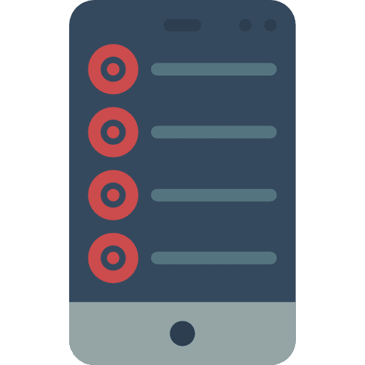 Smartphone technology communications smartphone icon