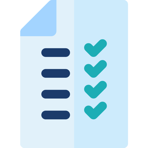 Check list protocol criteria apply icon