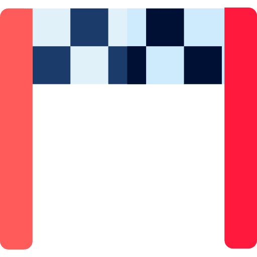 Goal competition race goal icon