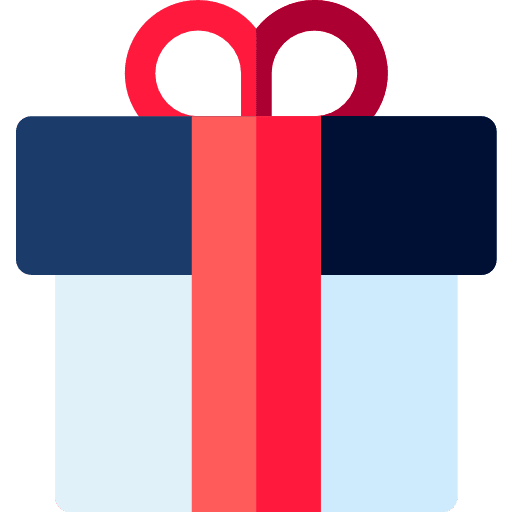Present christmas presents commerce and shopping birthday icon