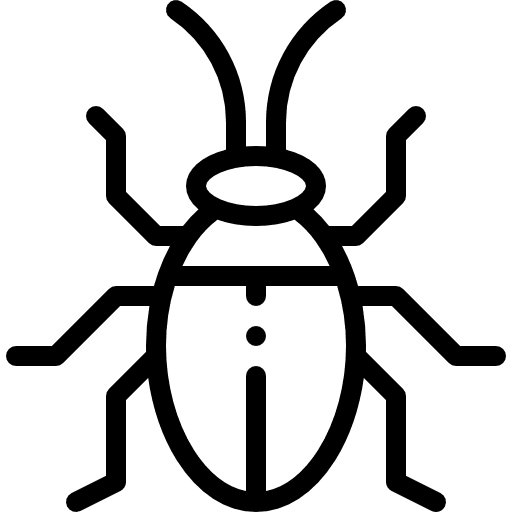 Insect entomology bug insect icon