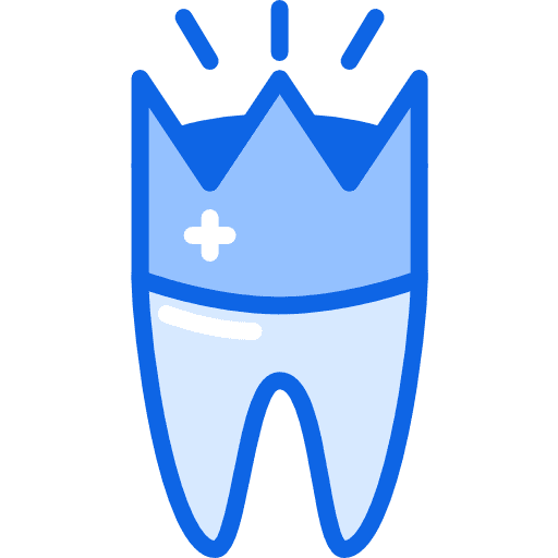 Crown premolar healthcare and medical odontology icon
