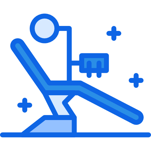 Dentist chair health care chair dentist chair icon