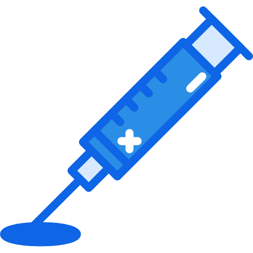 Syringe healthcare and medical doctor health care icon