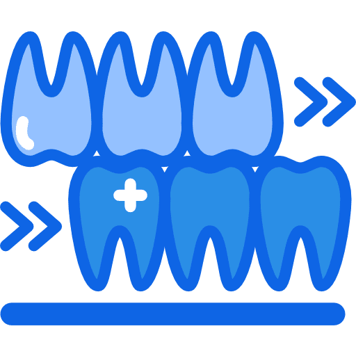 Tooth correction tooth dentist icon
