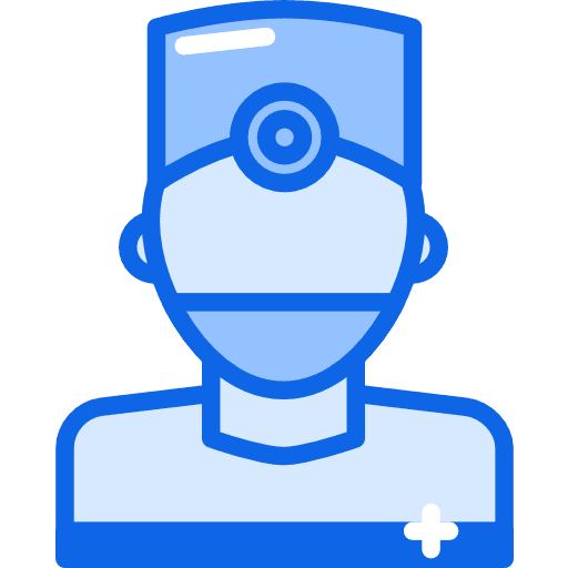 Dentist profession surgeon healthcare and medical icon