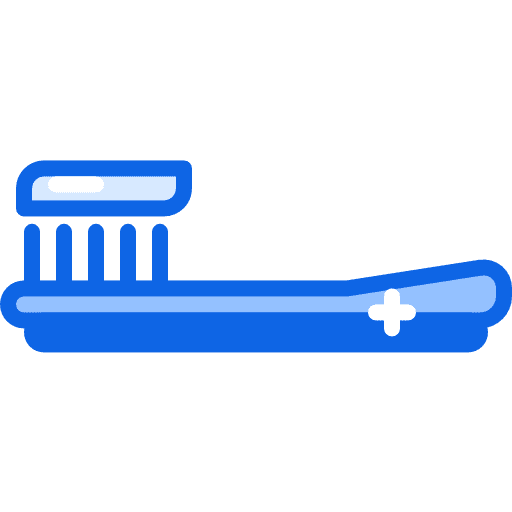 Toothbrush health care toothbrush hygienic icon
