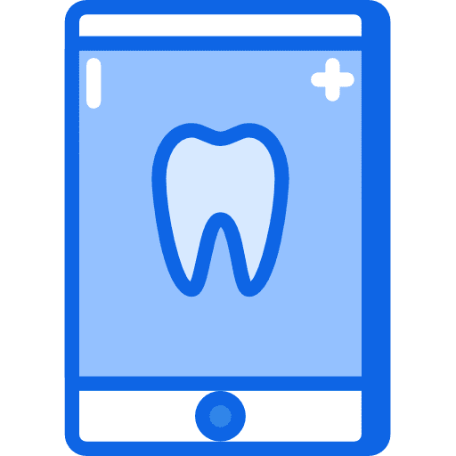 App communications app odontology icon