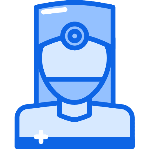 Dentist job social healthcare and medical icon