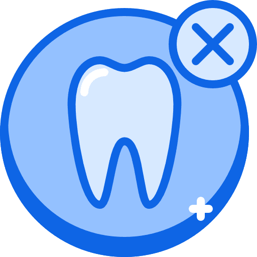 Tooth dental dentist medical icon