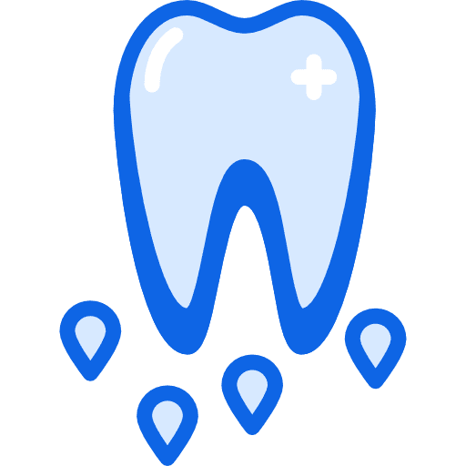 Tooth dental odontology medical icon