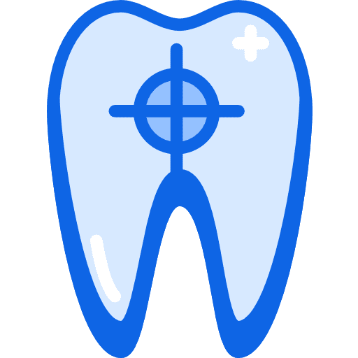 Tooth odontology healthcare and medical dental icon