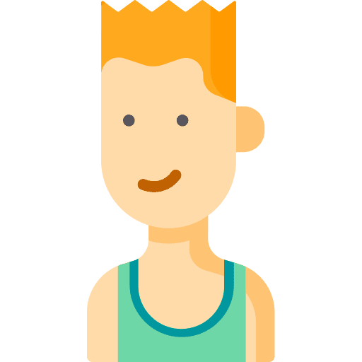 Boy kid avatar young icon