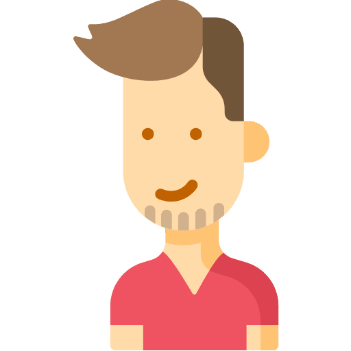 Boy profile user young icon