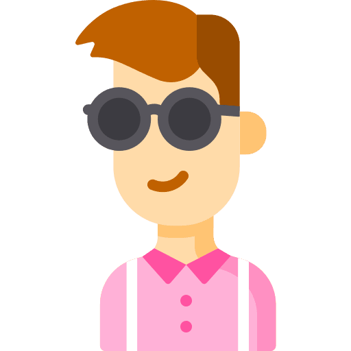 Party disco man party icon