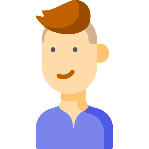 Boy young man boy icon