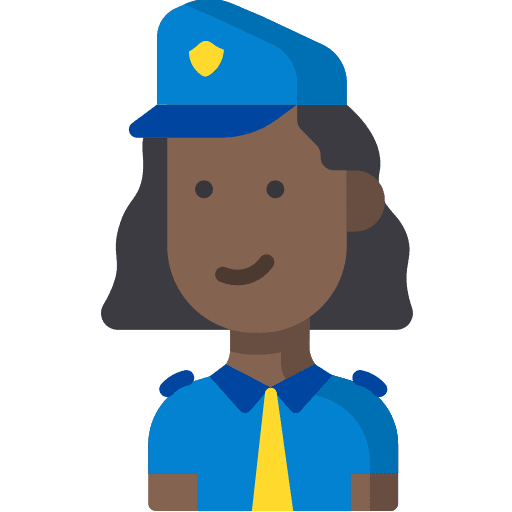 Policewoman woman jobs policewoman icon