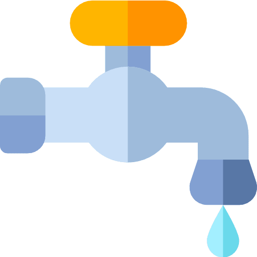 Water tap sink hygiene bathroom icon