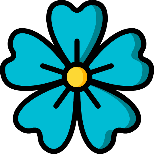 Acanthaceae petals farming and gardening flower icon