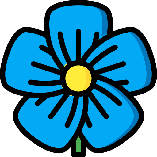 Flax flax nature farming and gardening icon