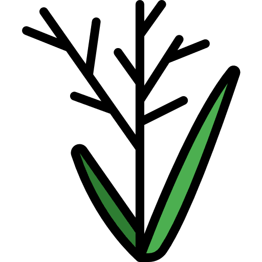 Grass nature soil plant icon