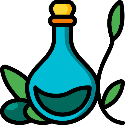 Olive bottle vegan vegetarian icon