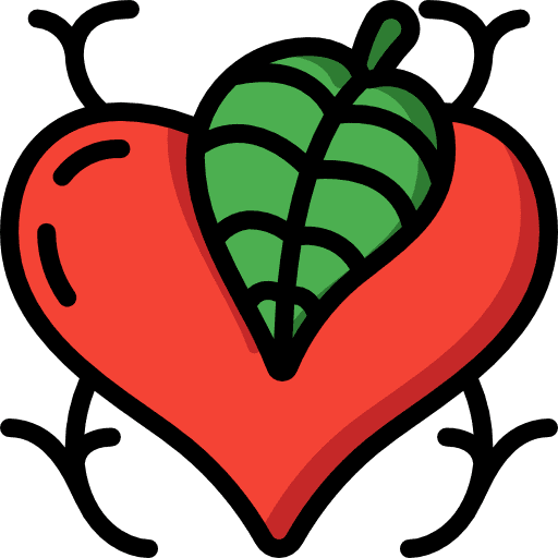 Botanical leaf farming and gardening nature icon