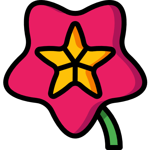 Dogbane botanical petals nature icon