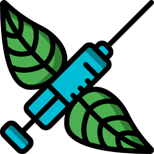 Medicine natural healthcare and medical herbal icon