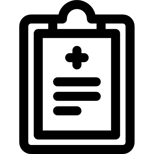 Clipboard seo and web healthcare files and folders icon