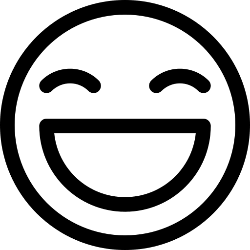 Smile positive smile attitude icon