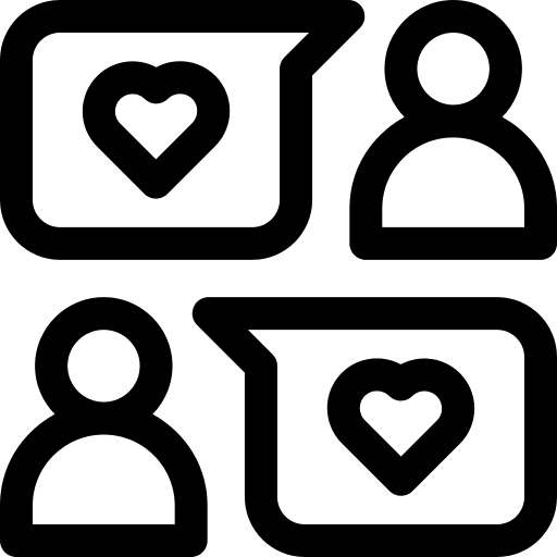 Feedback communication speech bubble affective icon