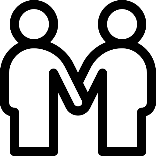 Friends people together friends friendship icon