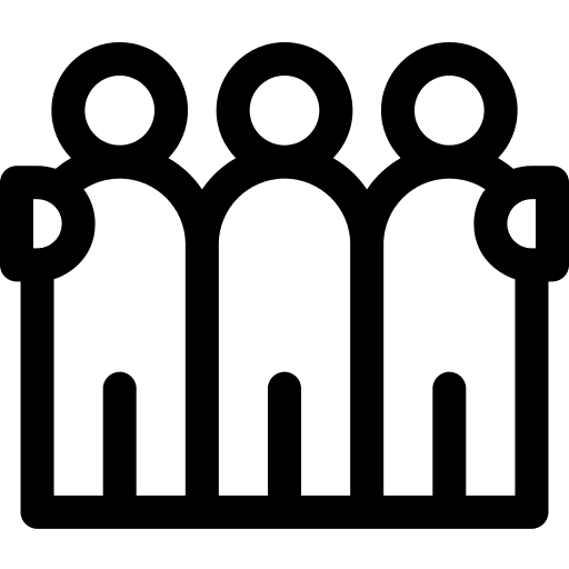 Friends trust greeting friends icon