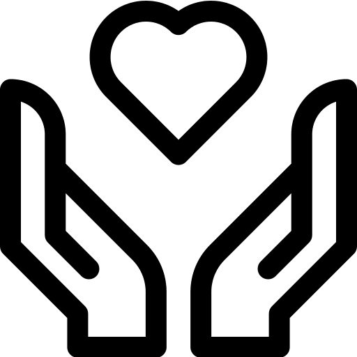 Love love and romance honesty self care icon