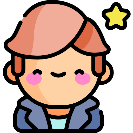Famous avatar profile confidence icon