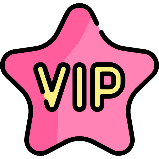 Vip rate star shapes and symbols icon