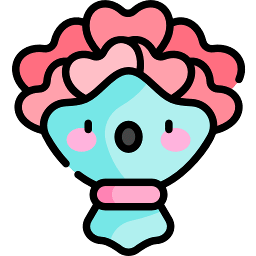 Bouquet nature bouquet blossom icon