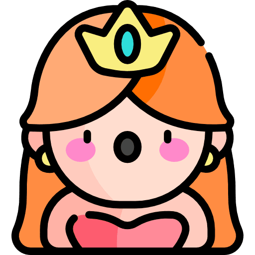 Famous young avatar star icon