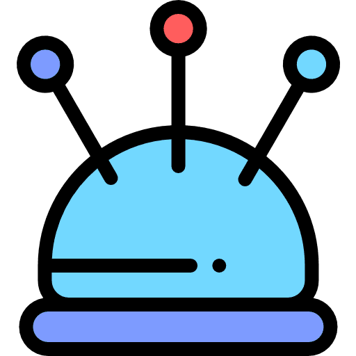 Holder knitting needles style icon