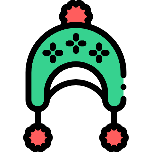 Beanie hat clothing weather icon