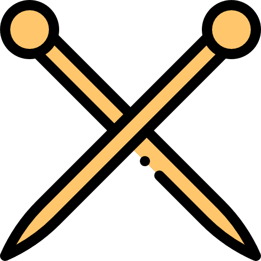 Needles sew security thimble icon