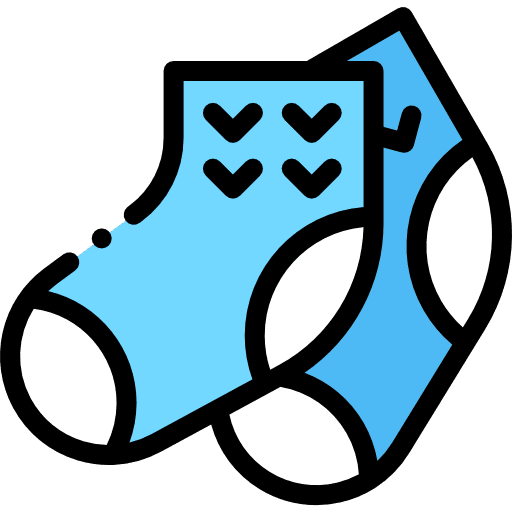Socks fashion clothes clothing icon