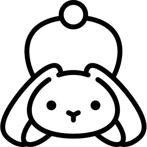 Bunny animals easter mammal icon