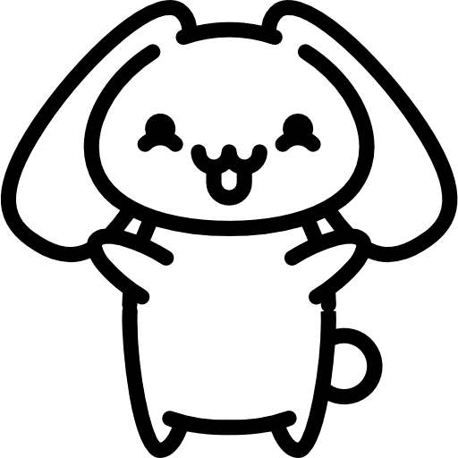 Bunny mammal bunny easter icon