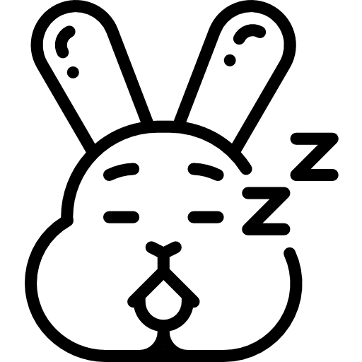 Bunny user easter bunny avatar icon