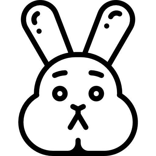 Bunny user easter wildlife icon