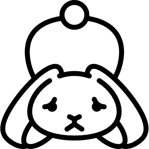 Bunny easter wildlife bunny icon