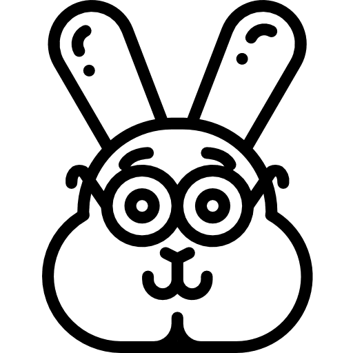 Bunny mammal bunny wildlife icon
