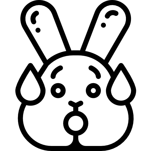 Bunny wildlife rabbit bunny icon